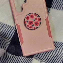 Pink Samsung Galaxy S22 Ultra Case 