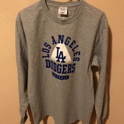 Dodgers Mens Large Long Sleeve Shirt
