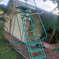 Rolling Ladder  10 Steps Perfect Condition  385.00 