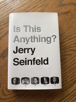 Jerry Seinfeld Is This Anything? Hardcover Like New OBO