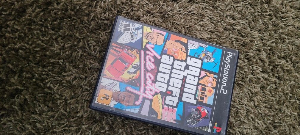 Playstation 2(PS2) Grand Theft Auto Vice City