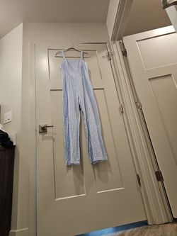 Jessica Simpson Plaid Jumpsuit