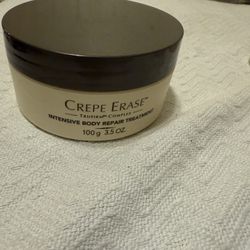 Crepe Erase Trufirm Intensive Body Repair Treatment 3.5 oz 100 gram Opened