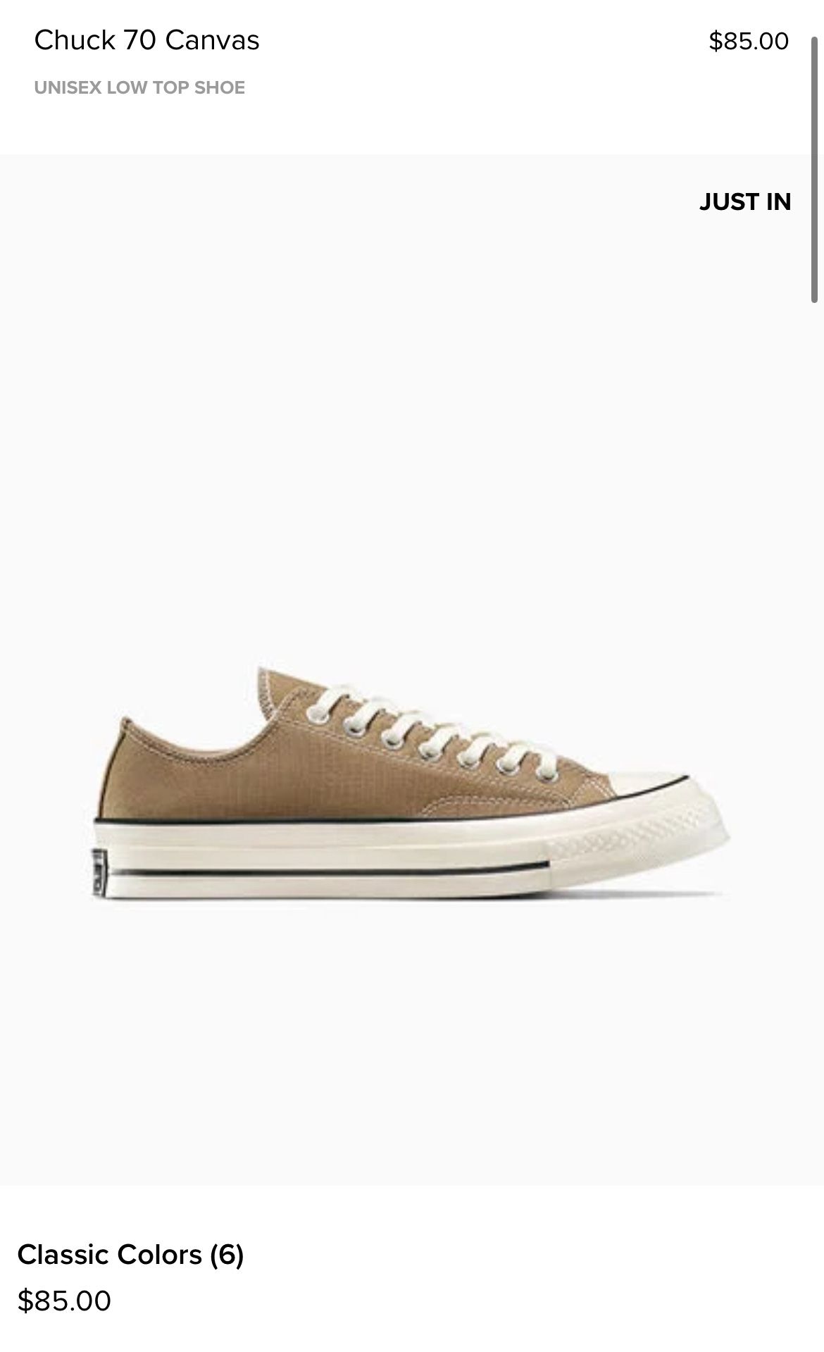Converse “Chuck Taylor”
