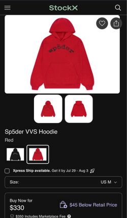 Sp5der VVS Hoodie