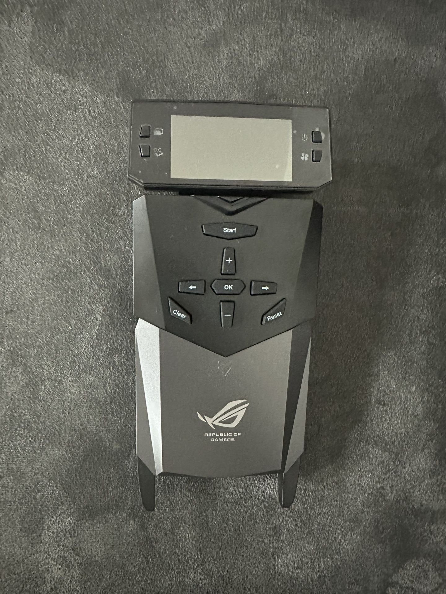 Asus OC Panel, ROG Overclocking Command Center, Motherboard OC Accessory