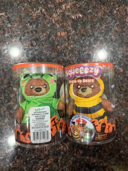 Squeeezy Dress Up Bears – Set of 2