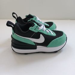 Nike Toddler Shoes Size 4C Black/Green/White