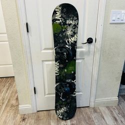 LAMAR SNOWBOARD WITH BINDINGS 133cm