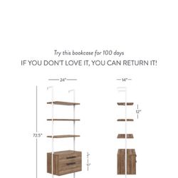 Bookcase and bookshelf