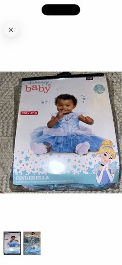 Disney baby Cinderella infant costume 12-18m