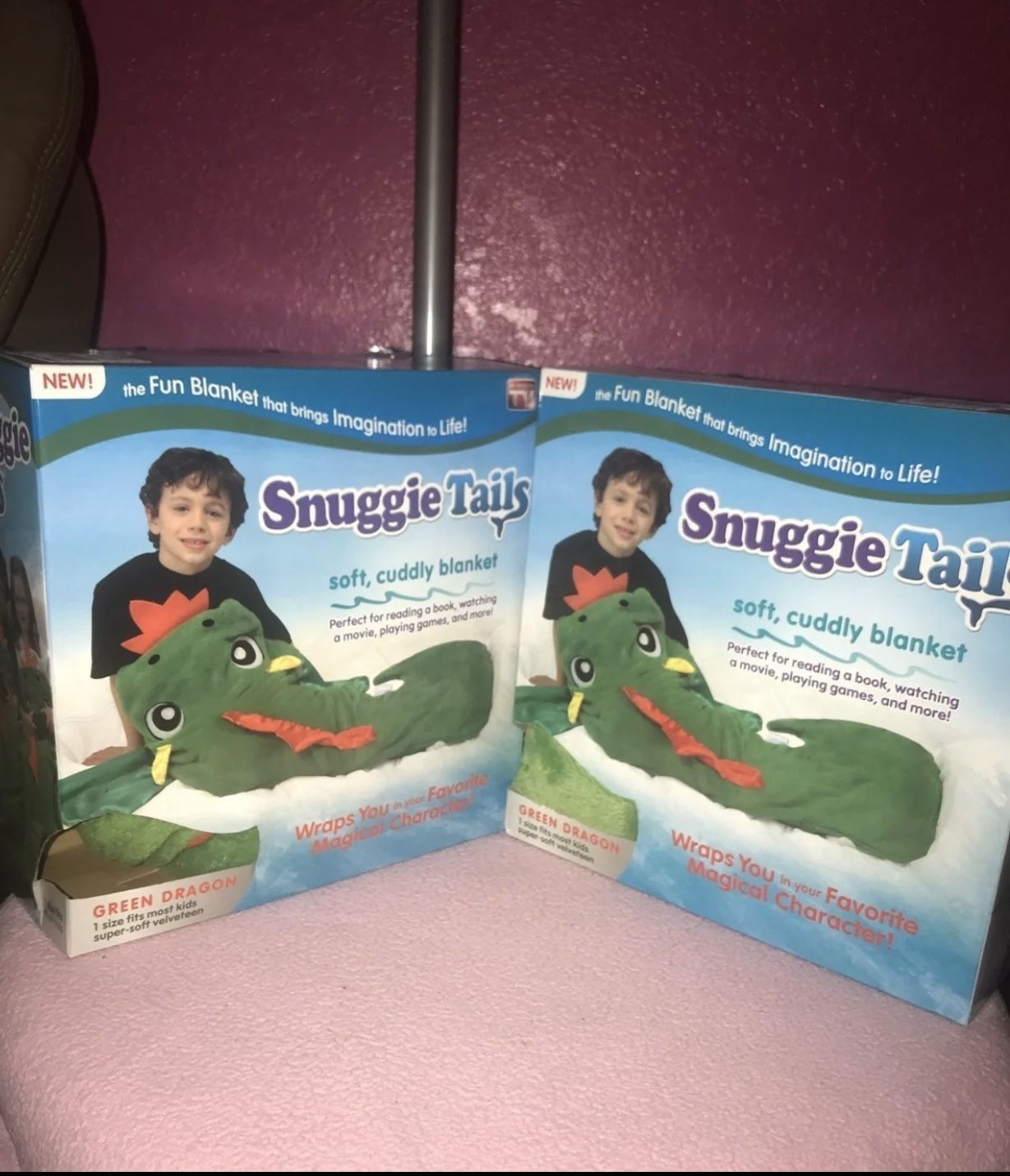 Snuggie tails (two)