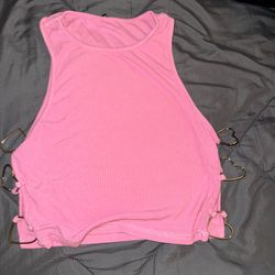 Large PINK Tank top