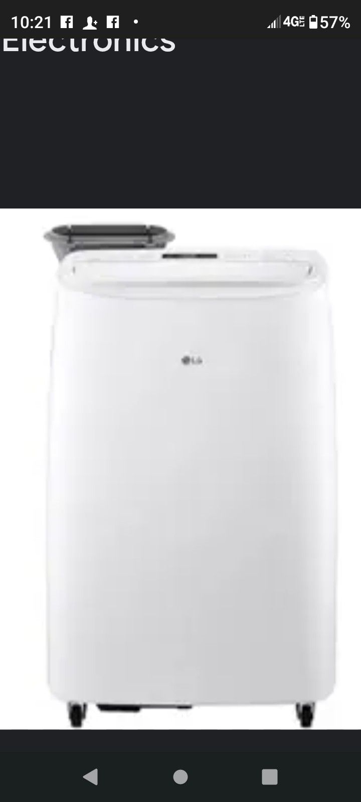 LG Portable AC Unit 