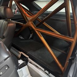 BMW e92 m3 gts style cage + rear seat delete