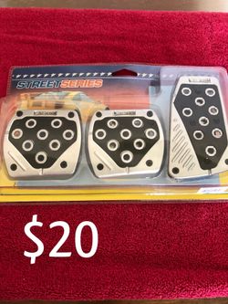 3pc PEDAL COVERS FOR MOST VEHICLES