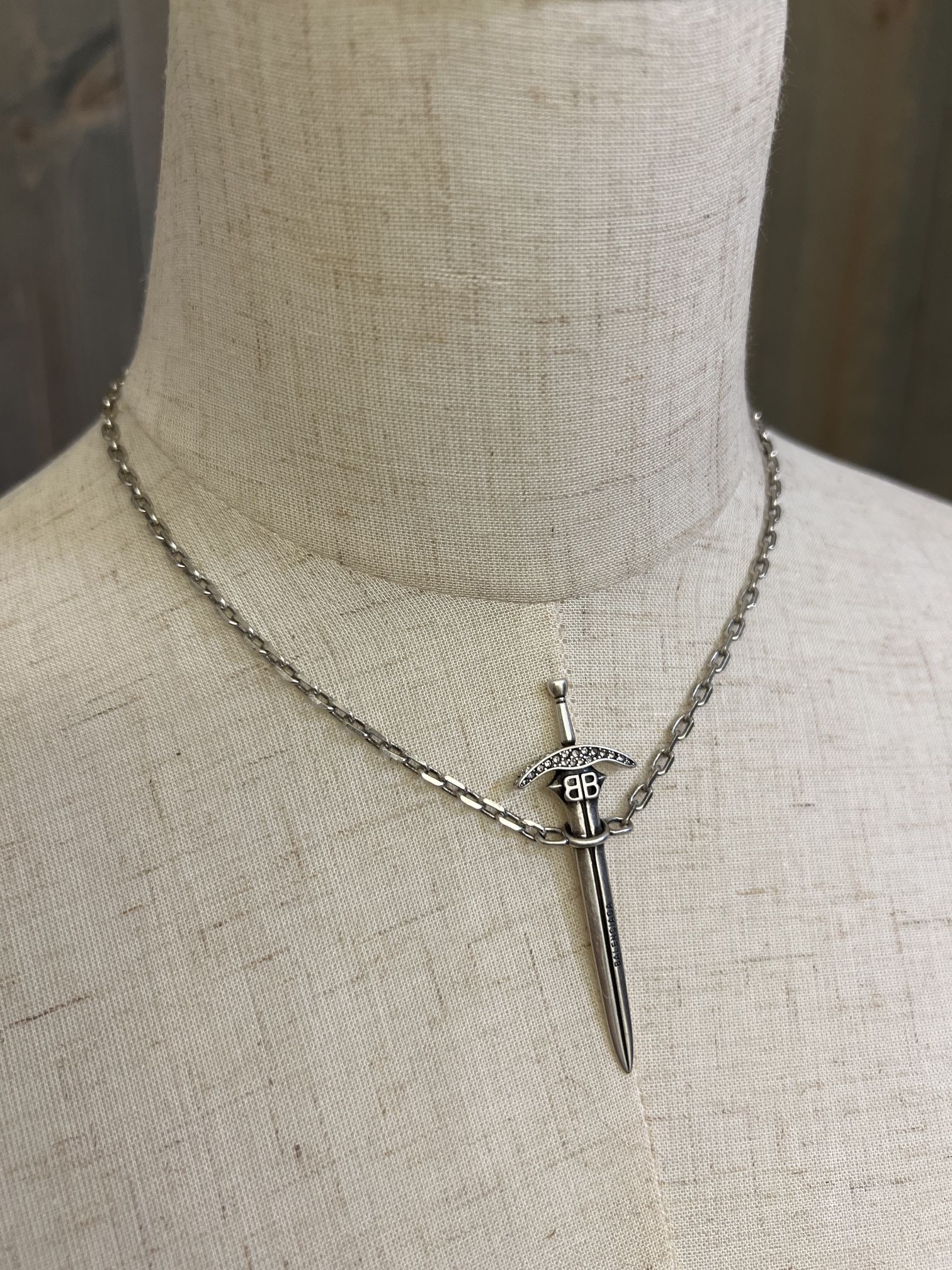 Diamond Sword necklace/choker