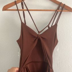 Brown Dress 