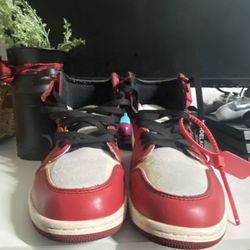 Offwhite Jordan 1 Chicago 