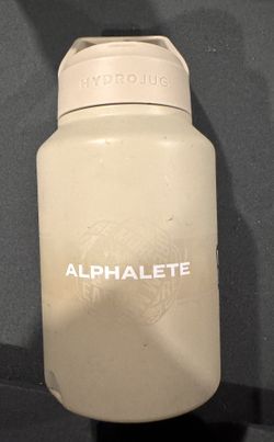HydroJug Alphalete Water Bottle + Protein Shaker Cup Gym Bundle