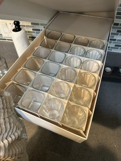 Checkers Shot Glasses