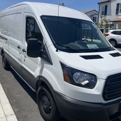 2019 Ford Transit (Van Is Parked Near Riverside)