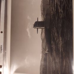 WW2  Vintage US Airforce Pictures Of SS 342 Chopper Submarine 