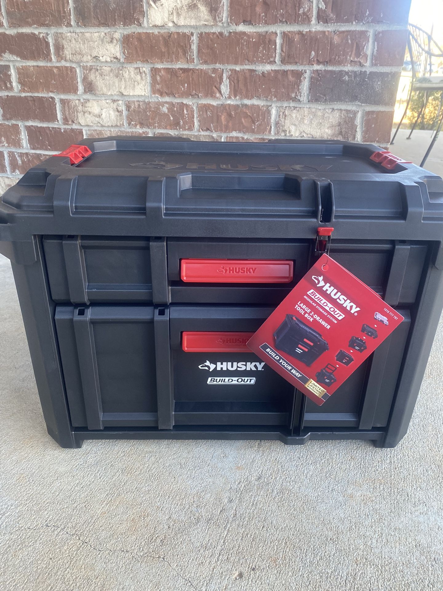 Husky Tool Box 2 Drawers!!