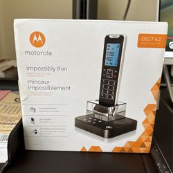 Motorola Cordless Landline Phone 