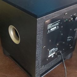 Yamaha Powered Subwoofer YST-SW010 – Deep Bass – $60