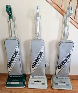Vacuum, Oreck XL, set of 3 working great vacuums