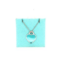 T&Co. 925 Enamel Heart Necklace