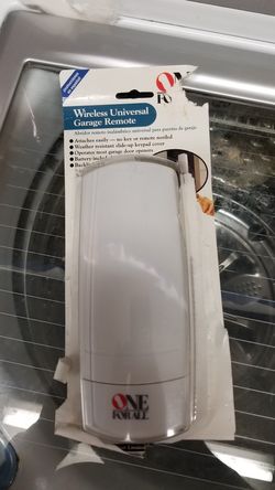 Universal garage door keypad opener