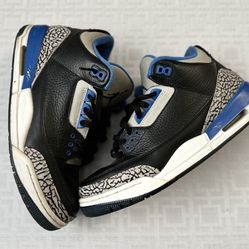 Jordan 3 Retro Sport Blue SZ10