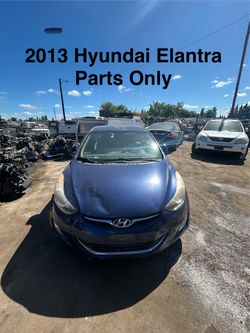 2013 Hyundai Elantra Parts Only