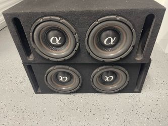 4 10inch subwoofers