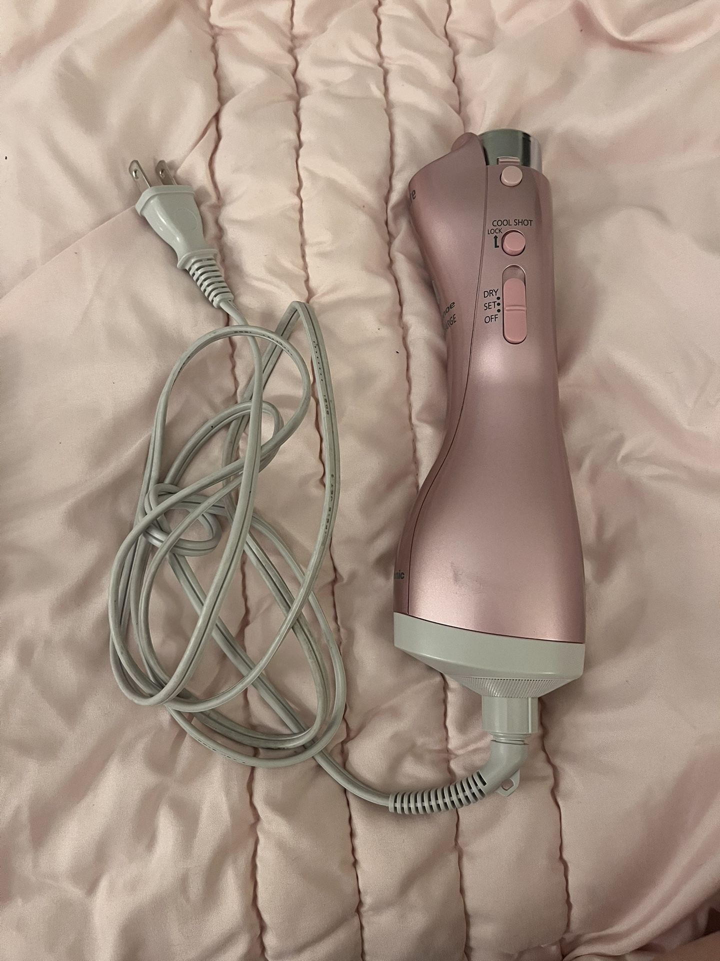 Panasonic nanocare hairdryer rose gold