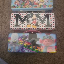 Collectable LunchBoxes Three Stooges,Thomas And Friends,Mickey