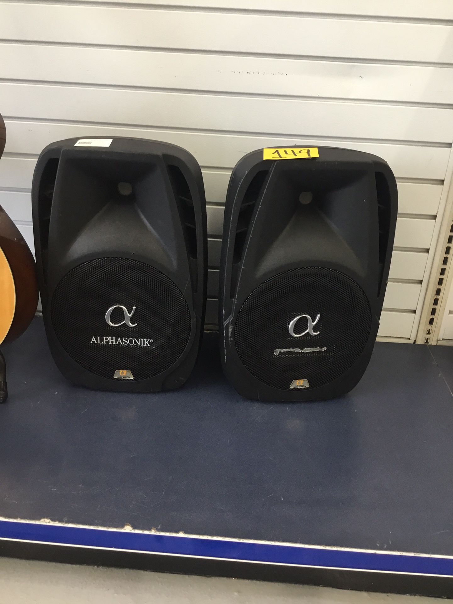 Alpha sonic 10” Speakers