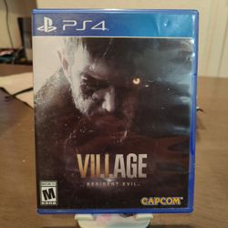 Resident Evil Village (Playstation 4 / Ps4) !!(READ DESCRIPTION)!!