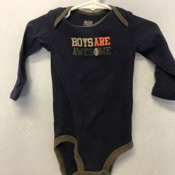 Carter’s Baby Boy Onesie - Size 6-9 Months 