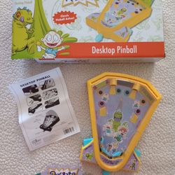 Rugrats Desktop Pinball Toy Machine 