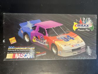 1994 Maxx Premier Plus NASCAR Chromium Race Cards Complete Set