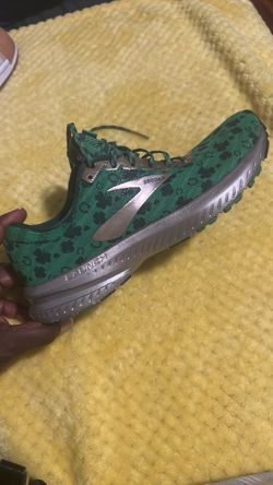 Brooks Launch Running Shoe Green Clover