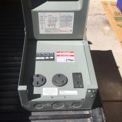 RV Power Breaker Electrical box