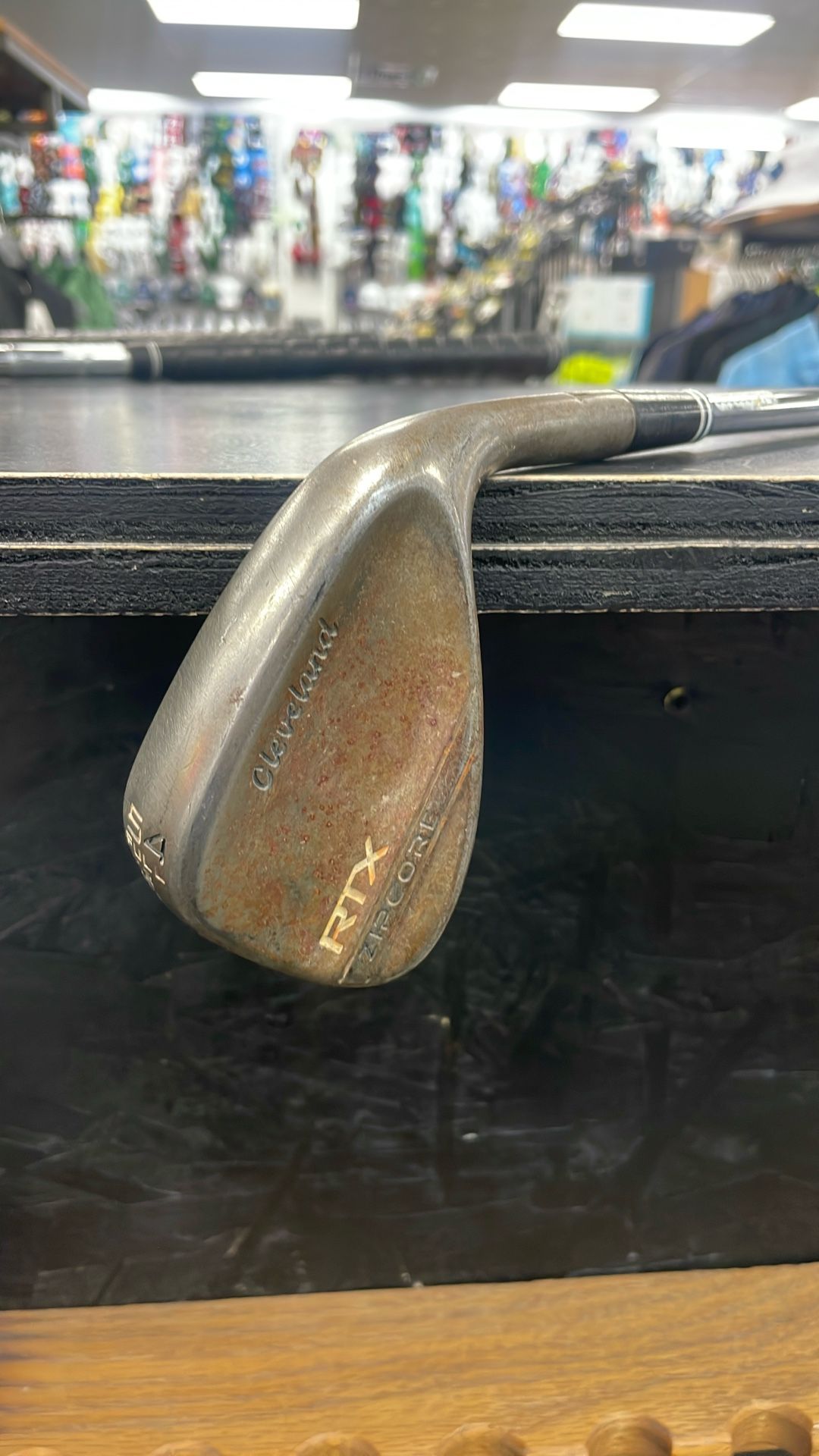 Cleveland-RTX-ZipCore-Raw-Sand-Wedge-54-Degree-Right-Hand-Steel-Shaft