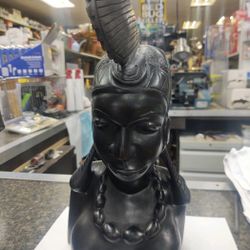 African wooden 12inch Statue