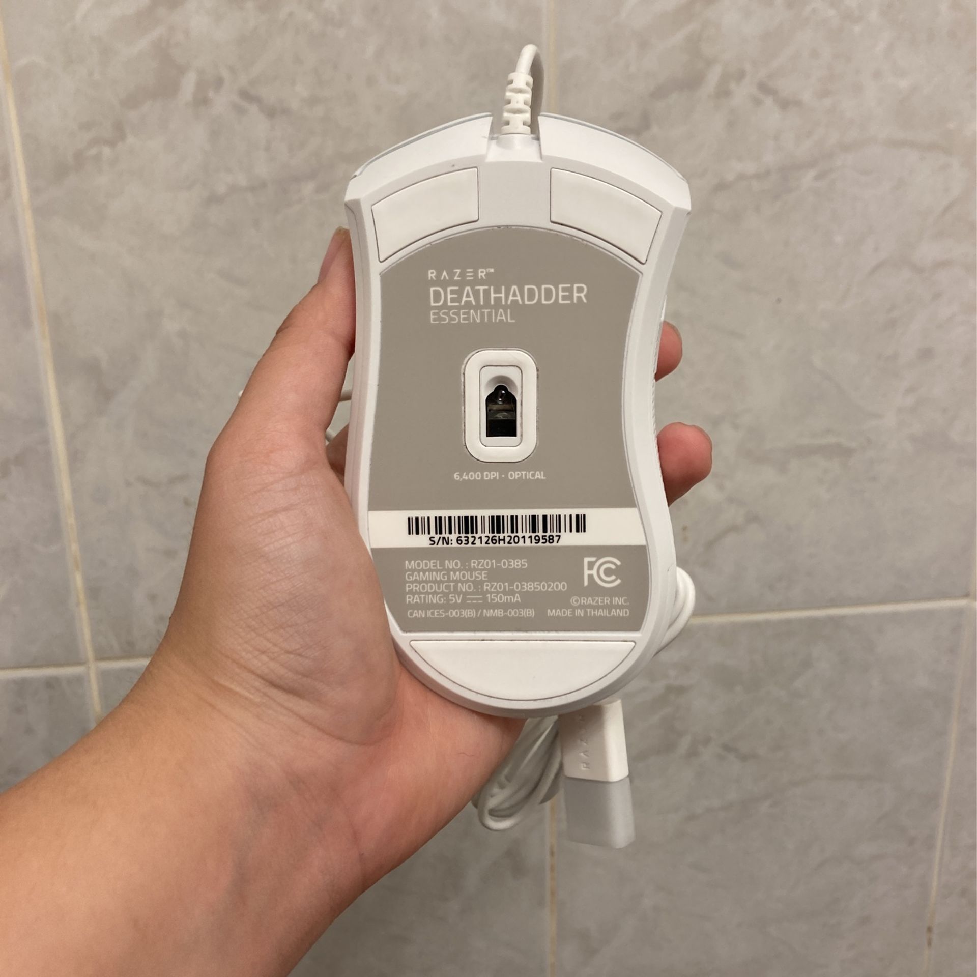 Razer Deathadder Essential Gaming Mouse 6400 DPI