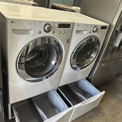 💯🌆LG Washer And Dryer Electric Nice Set💯🌆