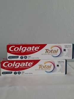 Colgate Total Active Prevention Toothpaste 5.1oz ( Deep Clean )